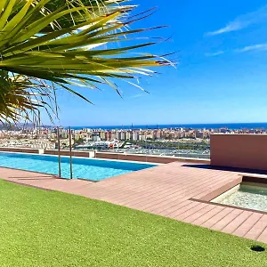 Sky Garden - Acogedor Con Piscina Infinita&vistas Apartamento Málaga